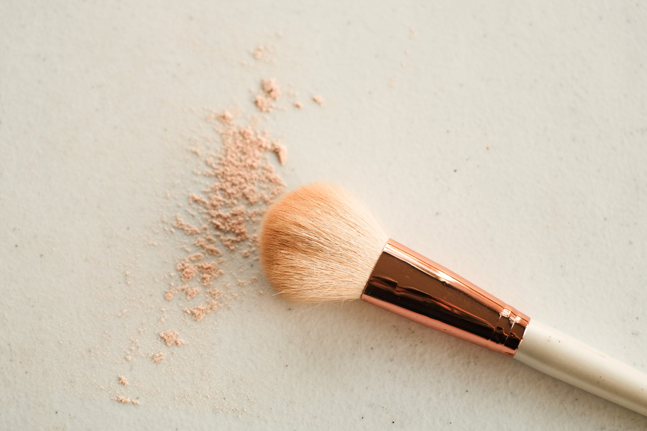 Powder with Powder Flatlay